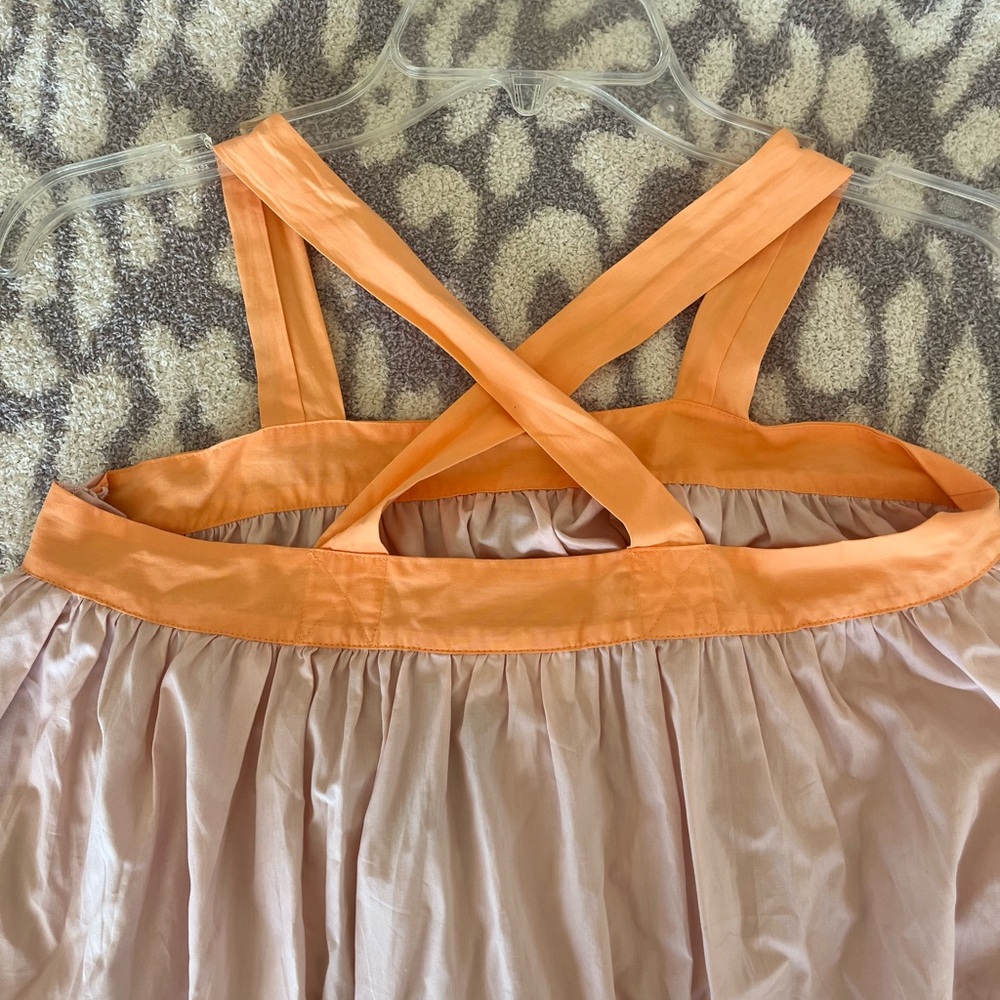 Molo Casual Kids Dress with Orange, Pink, and Green - Picture 3 of 4
